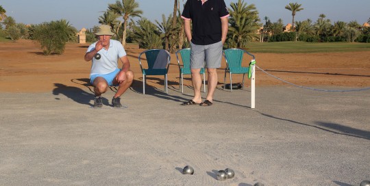 Séjour Golf et Pétanque À Marrakech 2016