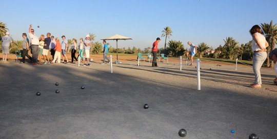 Séjour Golf et Pétanque À Marrakech 2016