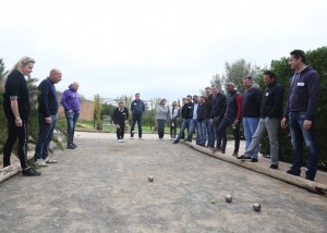 Pétanque Marrakech 2017 Villa Taj