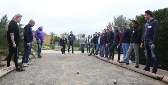 Pétanque Marrakech 2017 Villa Taj