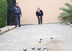 Pétanque Marrakech 2017 Villa Taj