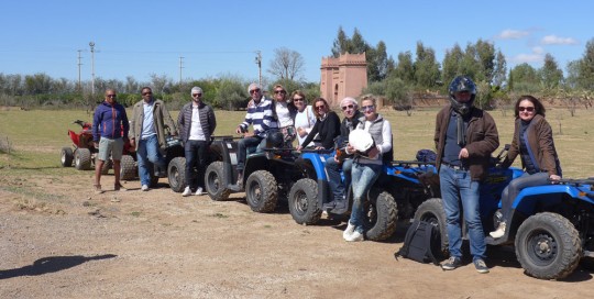 Pétanque Marrakech 2017 Villa Taj