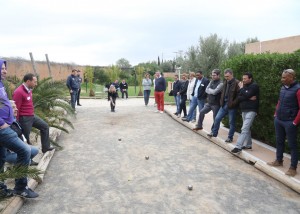 Pétanque Marrakech 2017 Villa Taj