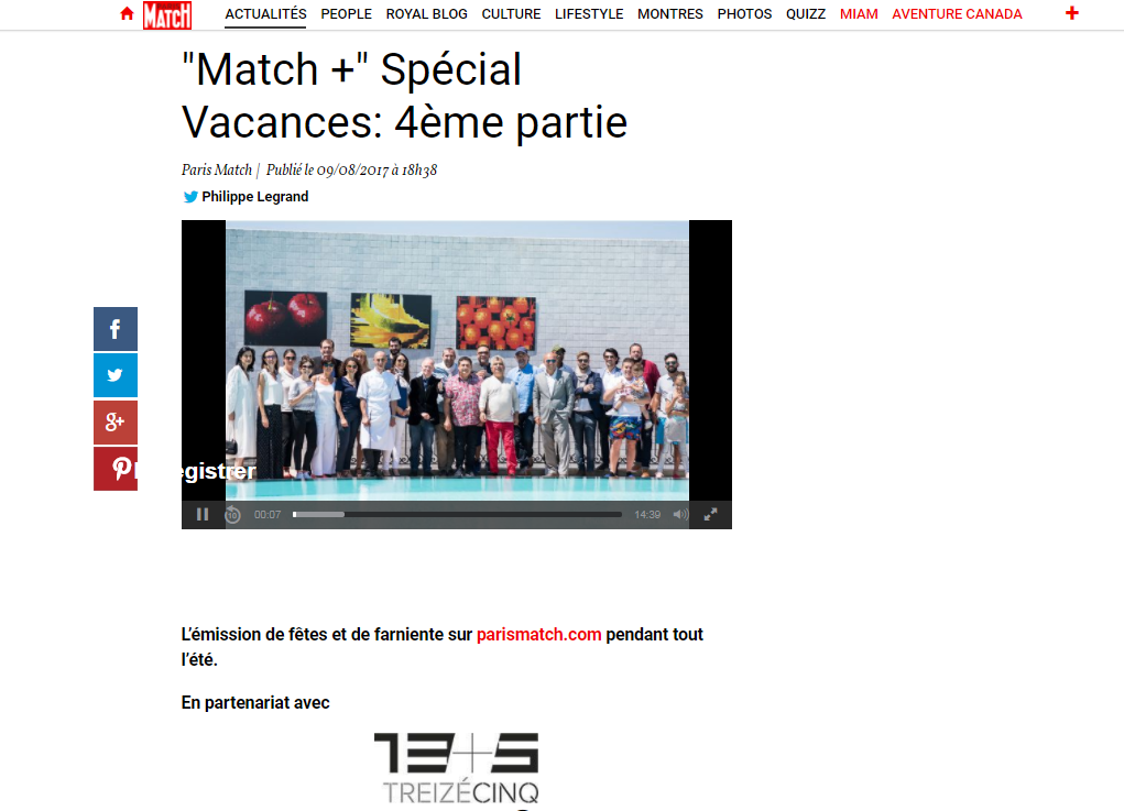 Match + Spécial Vacances Treizecinq4